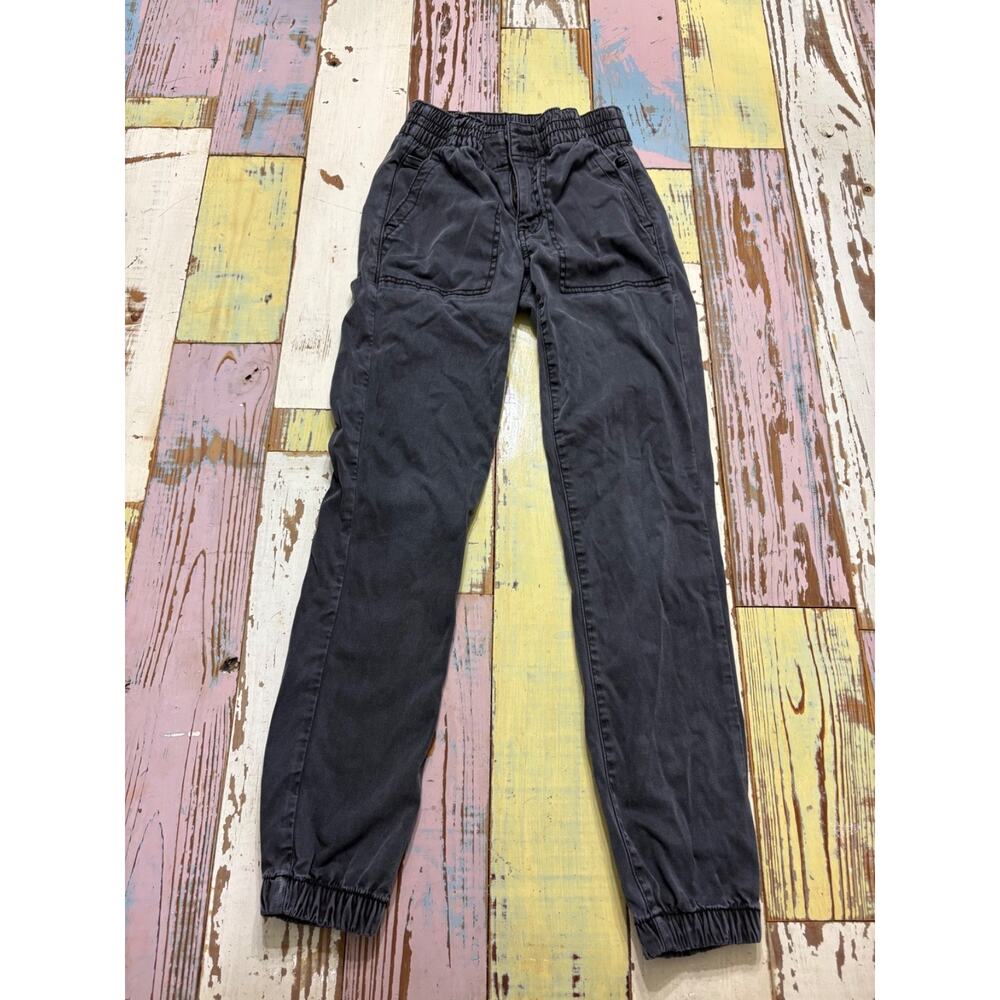 American Eagle Outfitters Pants Womens 2 Black Jegging Jogger High Rise Stretch